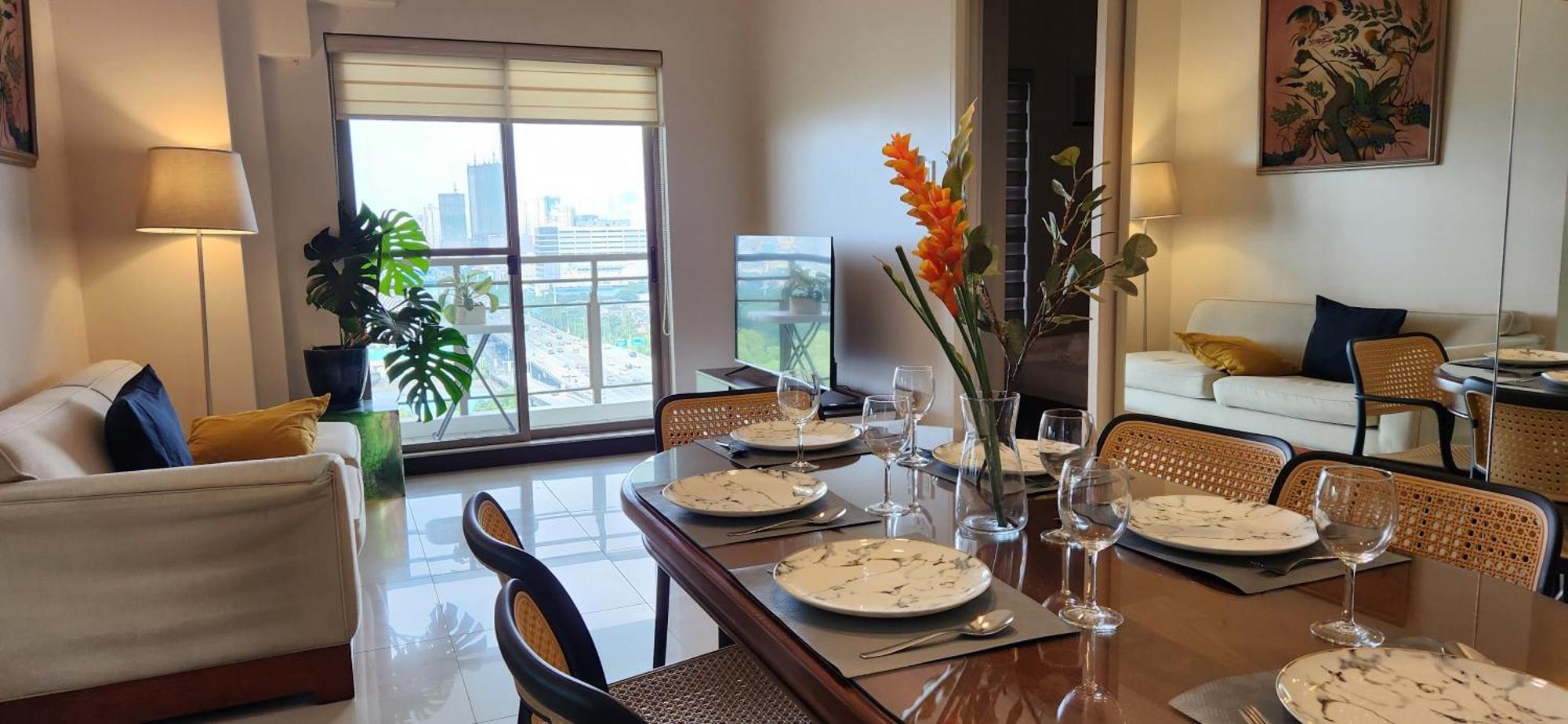 Casa Antonio At Fairway Terraces Family Penthouse 2Br Wi-Fi Nr Golf, Airport, Fort Bgc مانيلا المظهر الخارجي الصورة